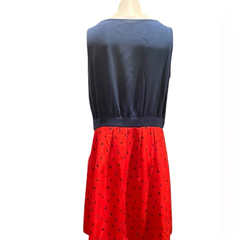 Tommy Hilfiger Red and Blue Dress Size 14